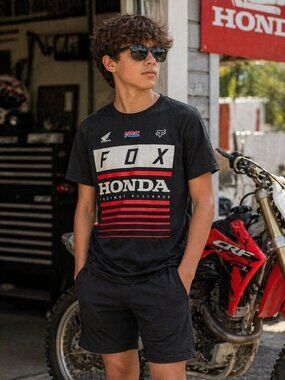 Fox Racing Honda Boys Shirt –Size M – Very Good Condition